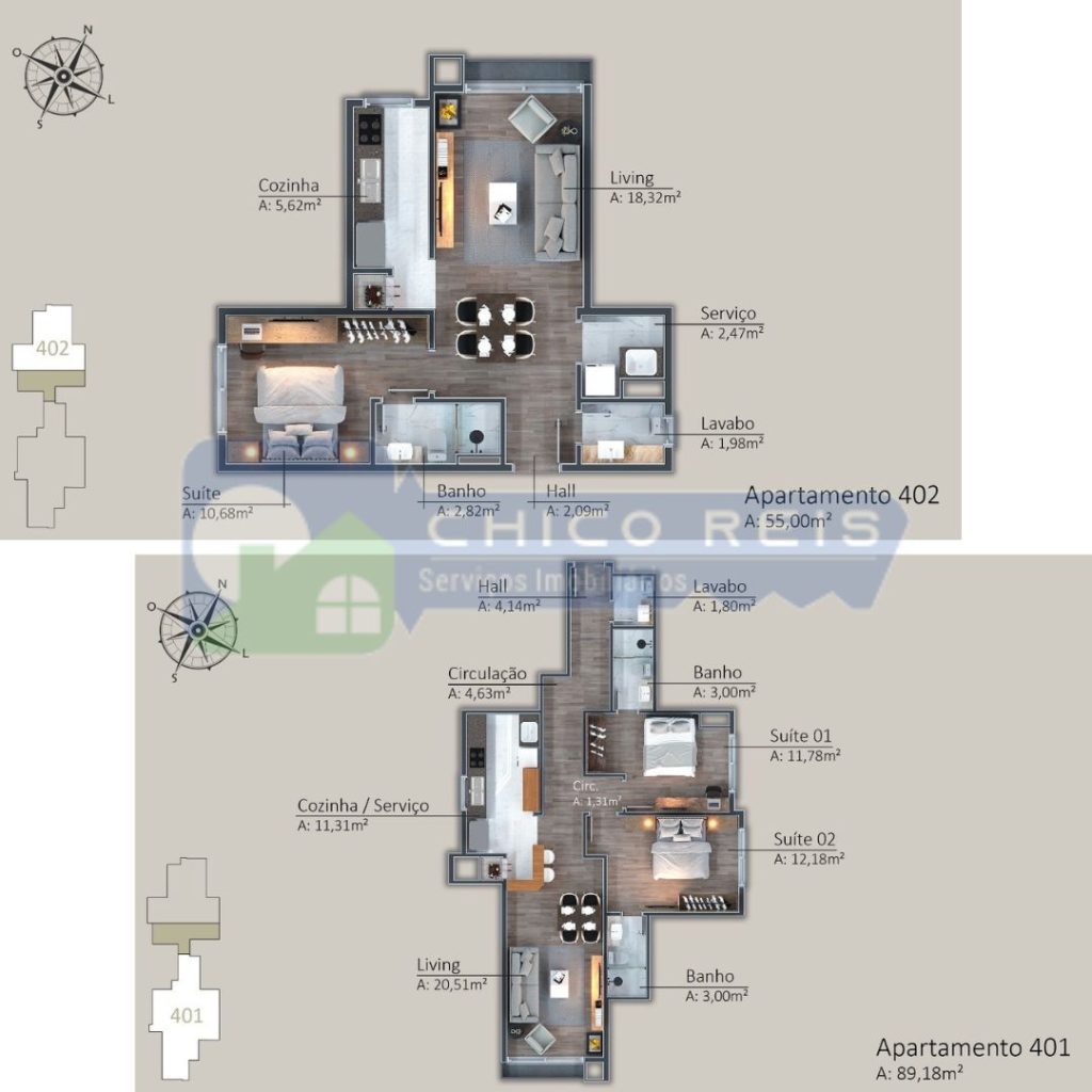 Gramado Exclusiva – Apartamentos à venda
