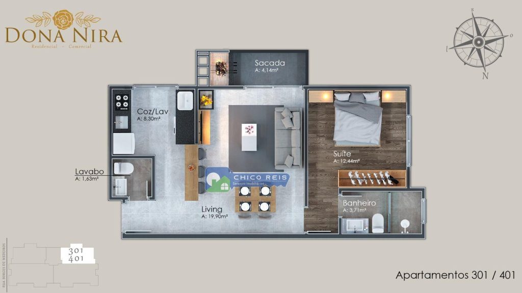 RESIDENCIAL E COMERCIAL DONA NIRA