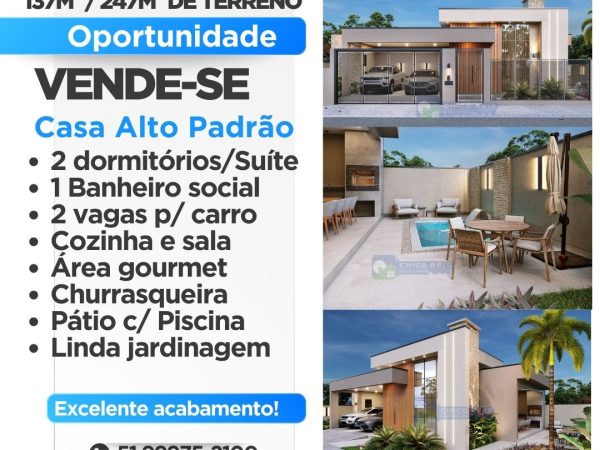 Casa de esquina no Bairro Centenário Sapiranga