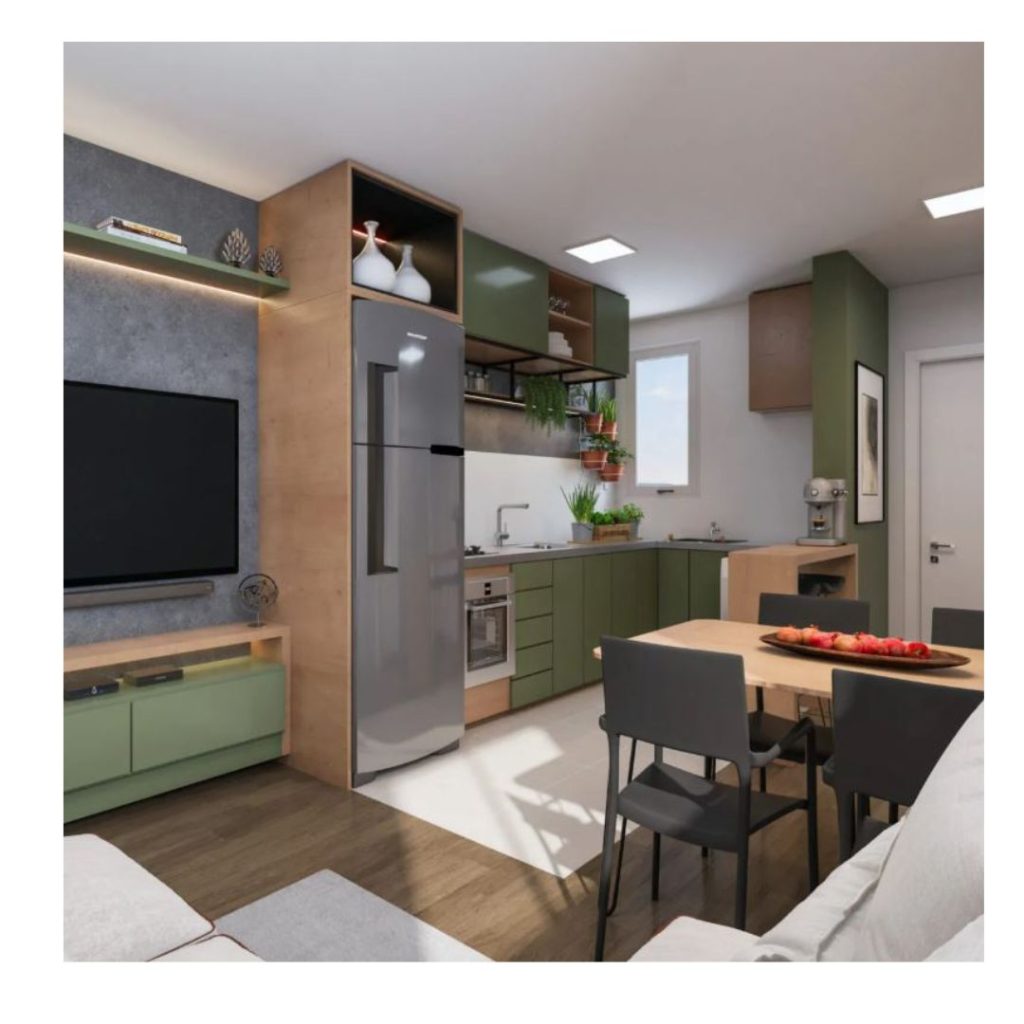 Novo Hamburgo/2 dorm/1 ban/1 vaga/Lazer