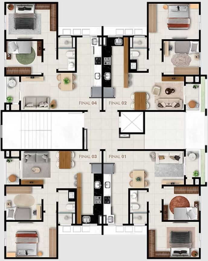 Sapiranga/2 dorm/1 ban/1 vaga/Lazer