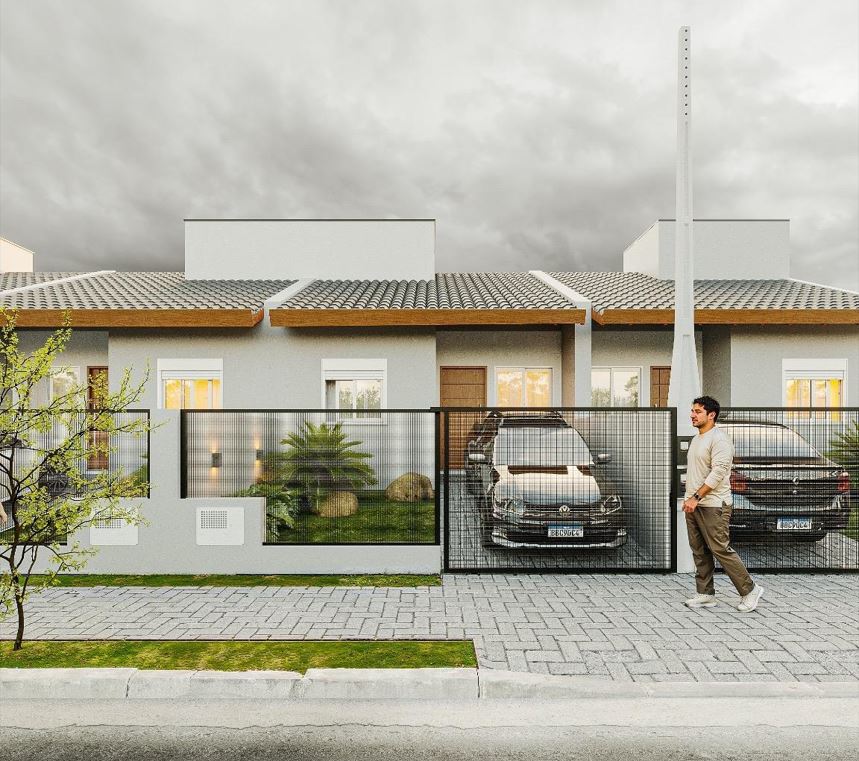 Sapiranga/Geminadas/2 dorm/51m2/1 banh/lavanderia