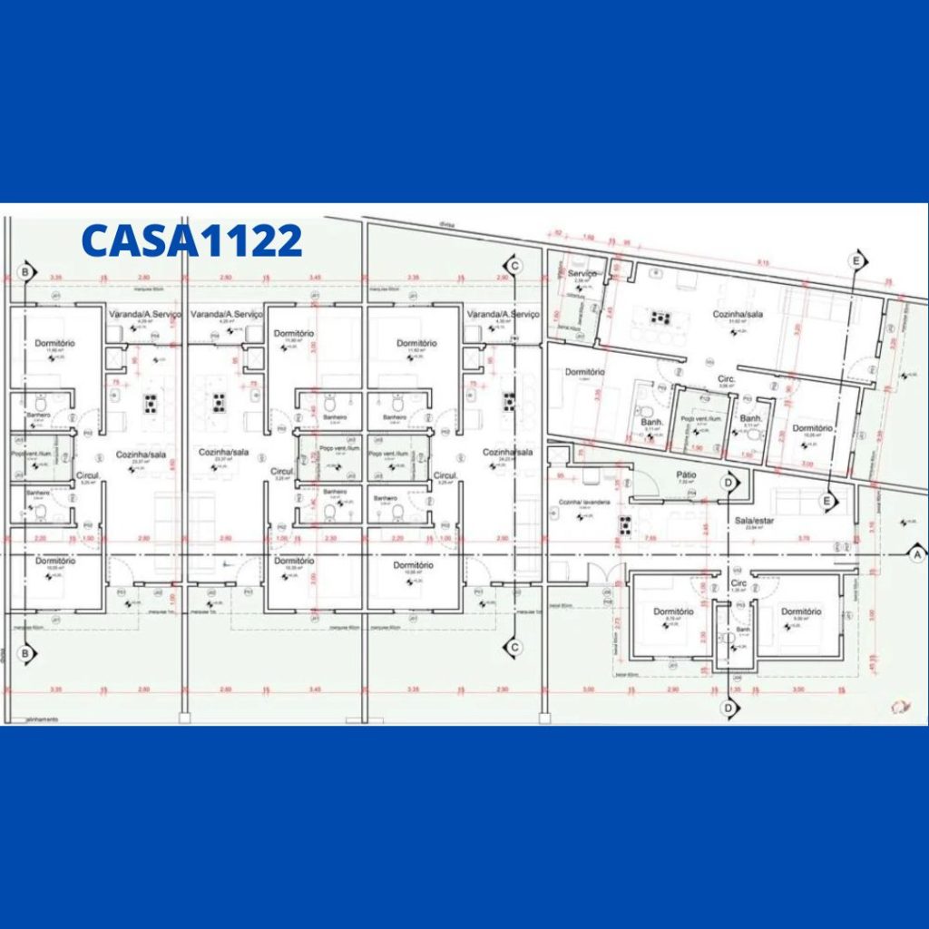 Sapiranga/Casas/68m2/2-dorm/2-suites/1-vaga–CASA1122