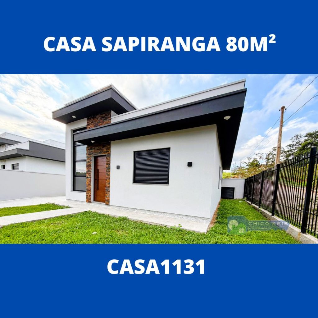 Sapiranga/Geminada/80m2/3-dorm/2 WC/1-suite/2-vagas–CASA1131